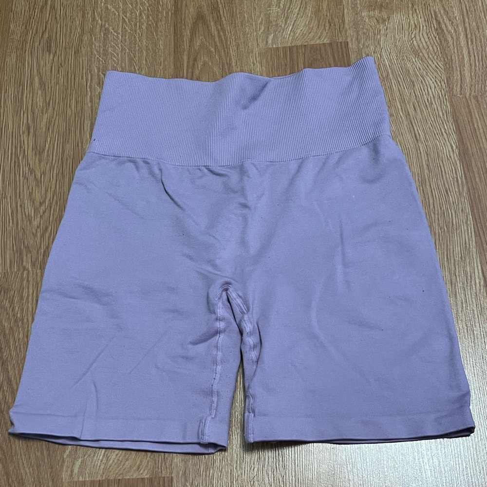 TNA Body Lavender High-Waisted Women's Shorts